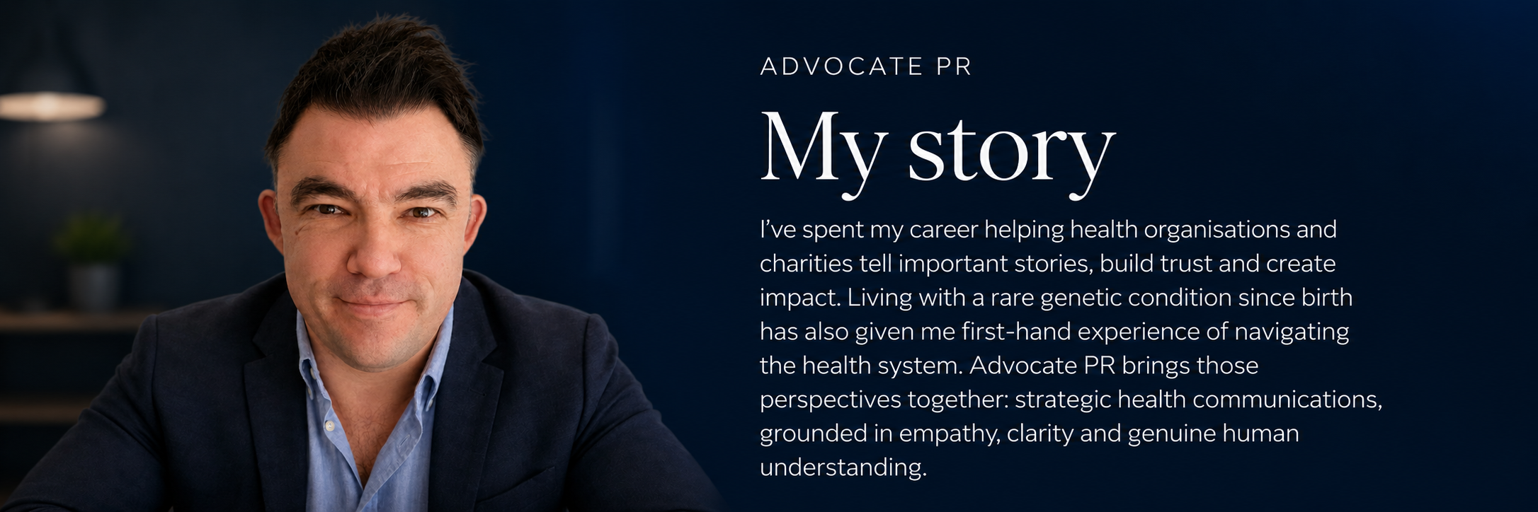 Ryan, founder of Advocate PR — My Story